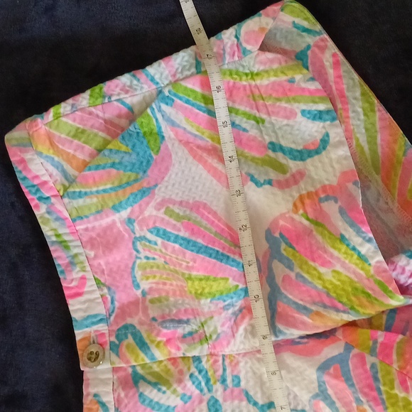 Lilly Pulitzer Adie shorts resort whitw Shellabrate 00 - Picture 12 of 16
